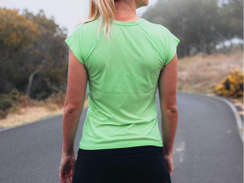 TRAINING SS TSHIRT W - SUMMER GREEN